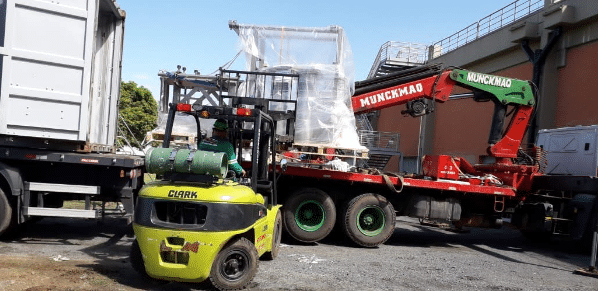 desova de container